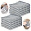 Vibe Geeks 5/10pcs Non-stick Oil-free Mesh Wire Dishwashing Cloth for Kitchen... Carousel 3