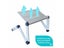 Adjustable Portable Laptop Table Stand Lap Sofa Bed Tray Computer Notebook Desk Carousel 5