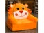 Foldable Kids Sofa Cover 2 In 1 With Backrest Armchair Carousel 7