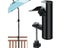 Outdoor Patio Umbrella Stand Sun Shade Support Umbrella Holder For Outdoor Carousel 2