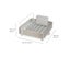 Extend Dish Rack Stainless Steel Stone - Joseph Joseph Carousel 4