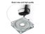 2/3/4 Inch Steel Square Lazy Susan 360 Degrees Rotating Rolling Bearing Carousel 4