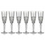 RCR Crystal Brillante Champagne Flute Set 190ml 6pce Carousel 1