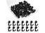 50 Pcs Push Pin Hooks Plastic Heads Pin Tacks Wall Thumb Tacks Hanging Nails Carousel 5