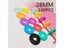 28MM Color Plastic Binding Ring Mushroom Hole Loose Leaf Notebook Adhesive Carousel 2