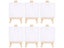 12 Sets Of Mini Stretched Artist Canvas Art Board White Blank Carousel 1