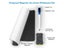 A4 Size Magnetic Whiteboard For Fridge 11.8"x8.2" Magnet Lap Board Carousel 3