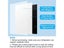 A4 Size Magnetic Whiteboard For Fridge 11.8"x8.2" Magnet Lap Board Carousel 4