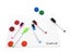 1set 42*28cm Soft Fridge Flexible A3 Whiteboard Message Board Magnetic Notes Carousel 3