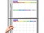 Magnetic Calendar For Fridge Weekly Monthly Planner Sticker Carousel 3