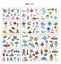 Kids Boys Girls Party Waterproof Sticker Tattoos Temporary Carousel 11