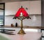 New Design Handmade Tiffany Table Lamp Carousel 2