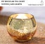 Votive Candle Holders Glass Tealight Holder Set of 12 Carousel 3