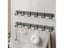 Aluminum Grey Robe Hook Wall Towel Hooks For Bathroom Storage Carousel 4