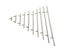 50mm-500mm Stainless Steel Kitchen Door Cabinet T Bar Handle Pull Knob Cabinet Carousel 7