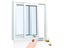 Mosquito Repairing Atch Doors And Windows Drain Hole Mosquito Net Sticker Carousel 3