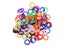 10pcs Key Covers Topper Keyring Fashion Hollow Multi Color Rubber Soft Key Carousel 4
