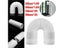 Air Conditioner Exhaust Hose Portable Air Conditioning Tube Universal Dual Duct Carousel 4