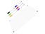 Magnetic Calendar Dry Erase Grocery List Pad Fridge Magnetic Carousel 6