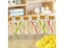 25ML Mini Clear Glass Bottles With Cork Stopper For Hanging Decoration Carousel 8