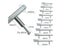 Modern Stainless Steel Kitchen Door Cabinet T Bar Handle Pull Knob Cabinet Carousel 3