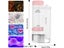 60-200x Handheld Pocket Microscope Electric Mini With LED Light Portable HD Carousel 6