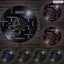 Retro Vinyl Record Wall Clock for Gamer Room Decor Carousel 1
