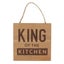 Hanging Sign King of the Kitchen Square Carousel 1