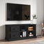 Tv Cabinet Black 102x35.5x47.5 Cm Engineered Wood Noloii Carousel 1