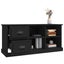 Tv Cabinet Black 102x35.5x47.5 Cm Engineered Wood Noloii Carousel 5