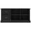 Tv Cabinet Black 102x35.5x47.5 Cm Engineered Wood Noloii Carousel 6