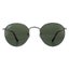 Ray-Ban Sunglasses Round Metal 3447 029 Gunmetal Green 50 Carousel 1