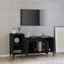 Tv Cabinet Black 100x35x55 Cm Engineered Wood Nxoono Carousel 3