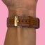 Denim & Leather Watch Straps Compatible with the Xiaomi Mi Watch Smartwatch Carousel 5