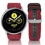 Denim & Leather Watch Straps Compatible with the Garmin Venu 2 Plus Carousel 1