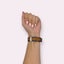 Denim & Leather Watch Straps Compatible with the Xiaomi Mi Watch Smartwatch Carousel 8