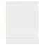 Tv Cabinet White 100x35.5x45 Cm Engineered Wood Nolapl Carousel 7