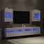 Tv Wall Cabinets with Led Lights 2 Pcs White 40x30x60.5 Cm Ntibik Carousel 3