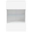 Tv Wall Cabinets with Led Lights 2 Pcs White 40x30x60.5 Cm Ntibik Carousel 9