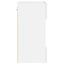 Tv Wall Cabinets with Led Lights 2 Pcs White 40x30x60.5 Cm Ntibik Carousel 10