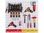 3 Layers Hand Power Tool Organizer Rack Wall Mount Workshop Garage Mobile Tool Carousel 6