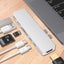 7-in-1 Multi-function USB Hub Type-c Hub Docking Station Hub For Apple Laptops Carousel 4