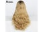 Synthetic Ombre Ash Blonde Long Straight T Part Lace Wig With Baby Hair Gray Carousel 4