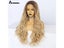 Synthetic Ombre Ash Blonde Long Straight T Part Lace Wig With Baby Hair Gray Carousel 5
