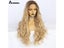 Synthetic Ombre Ash Blonde Long Straight T Part Lace Wig With Baby Hair Gray Carousel 8