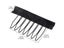 Xtrend New Black Lace Wig Clips Steel Tooth Polyester Durable Cloth Wig Combs Carousel 2
