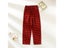 Plaid Winter Sleeping Pants For Women's Cotton Flannel Long Trousers Carousel 7
