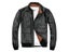 Men's Genuine Leather Jacket Military Pilot Jackets Air Force Flight A2 Jacket Carousel 3