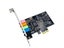 PCI-E 5.1 Sound Card Computer PCIE 5.1 Channel 3D Audio 6 Channels 3D Games Carousel 6