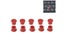 Red Caps Original Trackpoint Red For . IBM Thinkpad Red Pointer 10PCS/Set Carousel 7